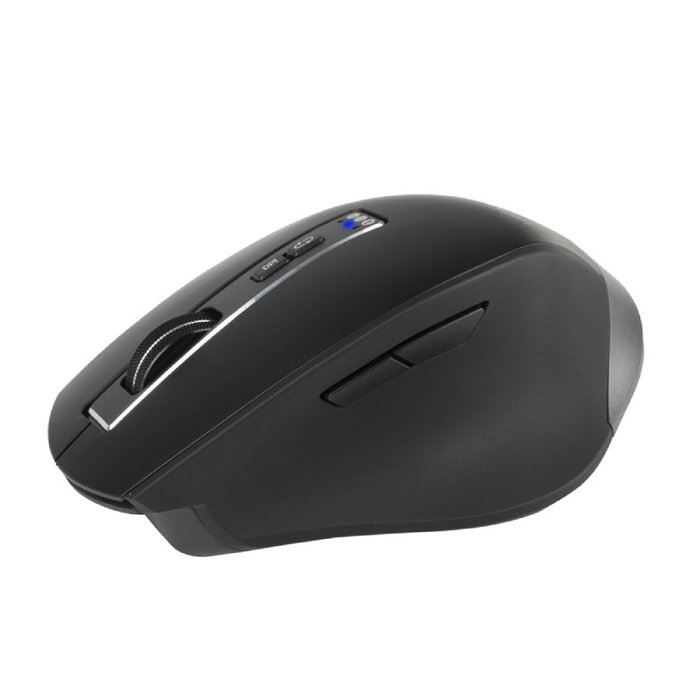 NGS BLUR-RB Ratón Ergonómico Inalámbrico 3200 DPI Negro